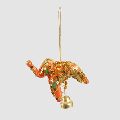 Laila Elephant Decoration Orange