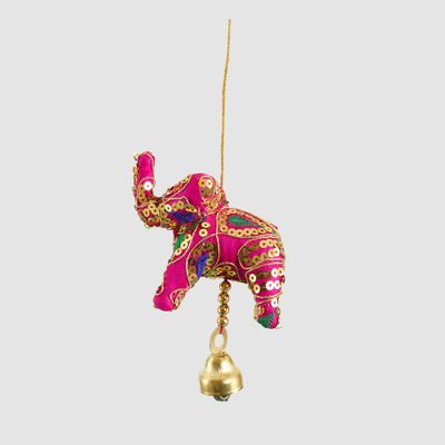 Laila Elephant Decoration Pink