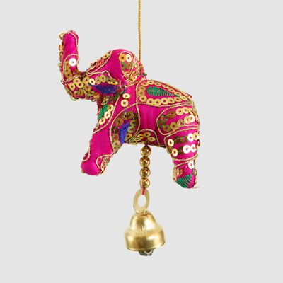 Laila Elephant Decoration Pink