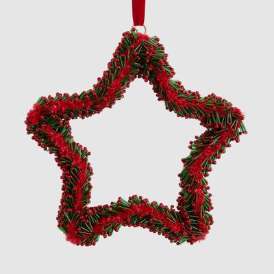 Beaded Hanging Star
