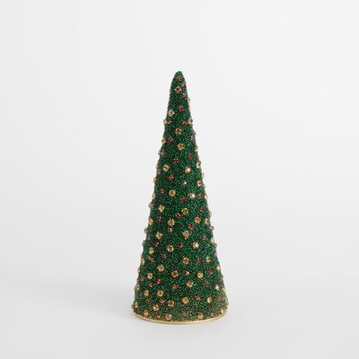 Emerald Gem Cone Tree Small Green