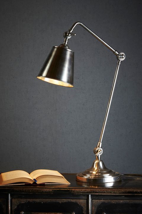 Cuba Table Lamp Antqiue Silver