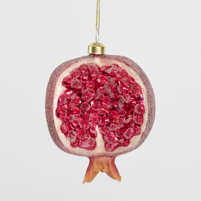 Sugared Pomegranate Festive Decoration