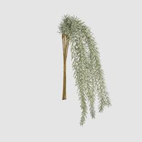 Cascading Glitter Bunch Green