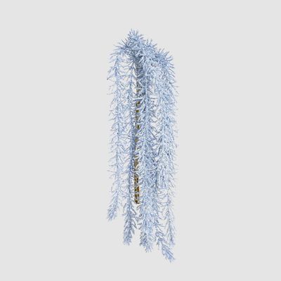 Cascading Glitter Bunch Blue