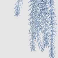 Cascading Glitter Bunch Blue