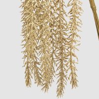 Cascading Glitter Bunch Gold