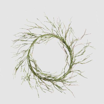 Mossy Twig Wreath Green 50cm