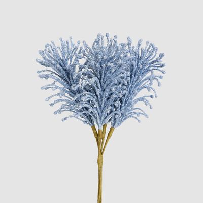 Glitter Fern Bunch Blue