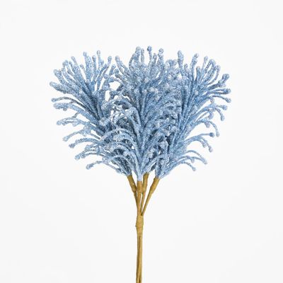 Glitter Fern Bunch Blue