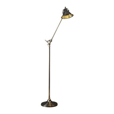 Morton Floor Lamp Antique Silver