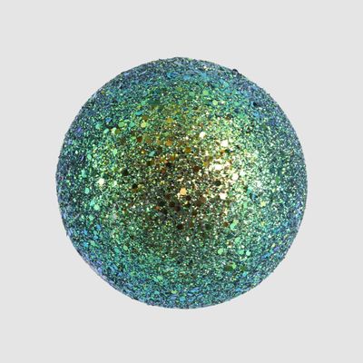 Glinting Bauble Decoration Green