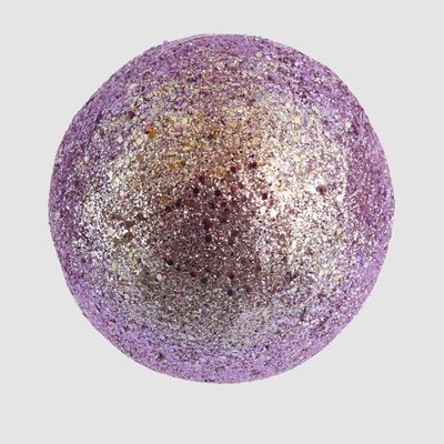 Glinting Bauble Decoration Purple