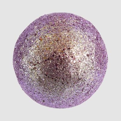 Glinting Bauble Decoration Purple