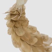 Flamenco Clip on Peacock Gold