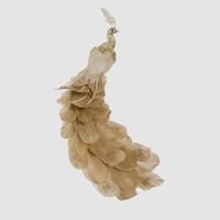 Flamenco Clip on Peacock Gold