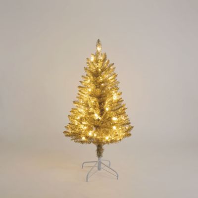 Champagne Tree with 70LED 120cm