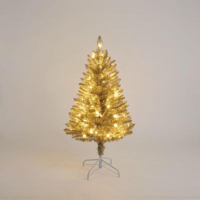 Champagne Tree with 70LED 120cm