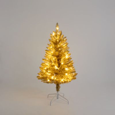 Champagne Tree with 70LED 120cm