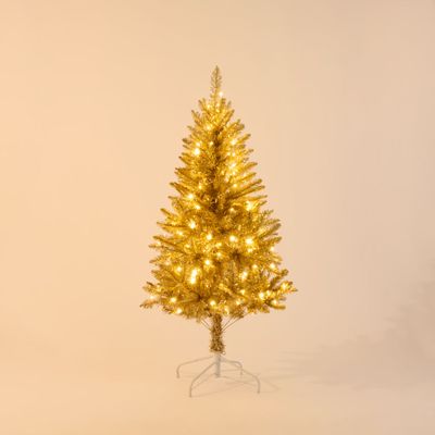 Champagne Tree with 110LED 150cm
