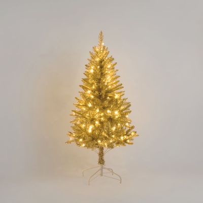 Champagne Tree with 110LED 150cm