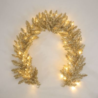 Champagne Garland with 50 LED 180cm