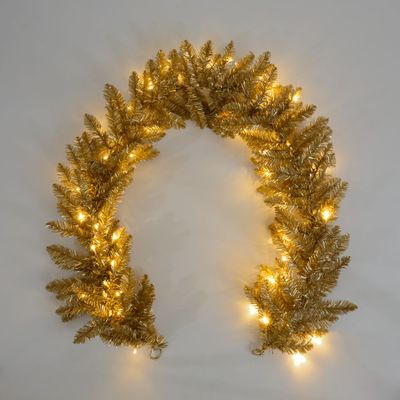 Champagne Garland with 50 LED 180cm