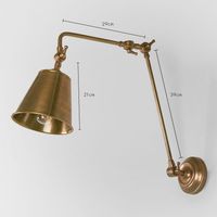 Cromwell Wall Light Brass