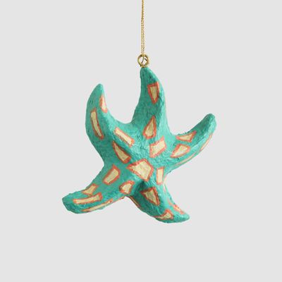Mache Starfish Hanging Decoration