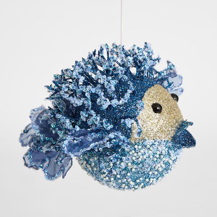 Larry Puffer Fish Hanging Decoration Large