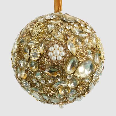 Oro Gem Bauble Gold