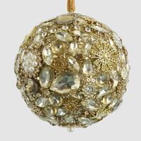 Oro Gem Bauble Gold