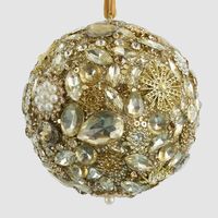 Oro Gem Bauble Gold
