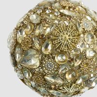 Oro Gem Bauble Gold