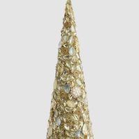 Oro Gem Cone Tree Gold