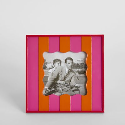 Ciao Bella Photo Frame 4x4 Fuchsia Orange