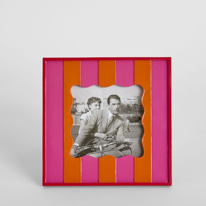 Ciao Bella Photo Frame 4x4 Fuchsia Orange