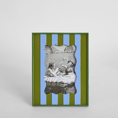 Ciao Bella Photo Frame 4x6 Green Blue