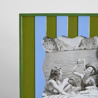 Ciao Bella Photo Frame 4x6 Green Blue
