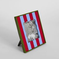 Ciao Bella Photo Frame 4x4 Red Blue
