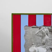 Ciao Bella Photo Frame 4x4 Red Blue