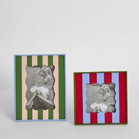 Ciao Bella Photo Frame 4x6 Green Pink