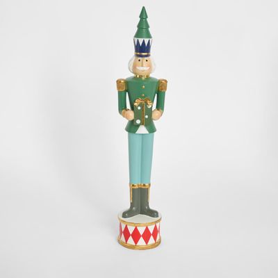 St James Nutcracker With Gift