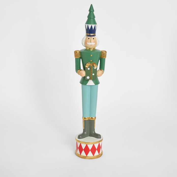 St James Nutcracker With Gift