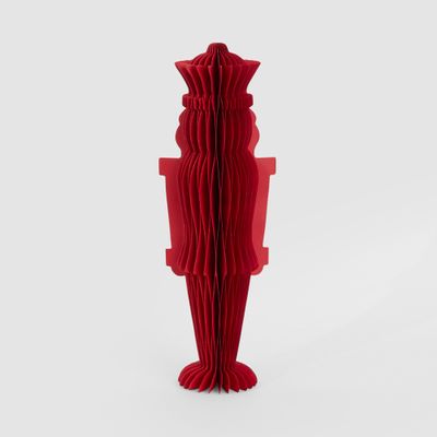 Paper Nutcracker Red