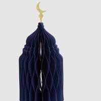 Paper Crescent Rotunda Blue