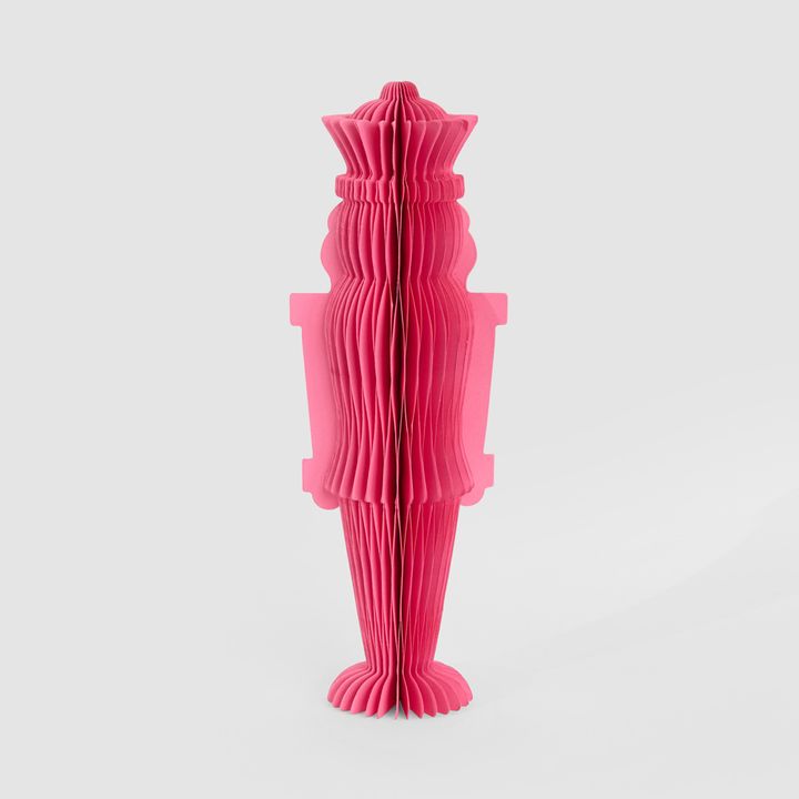 Paper Nutcracker Fuchsia