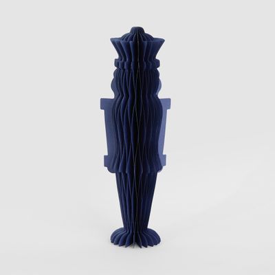 Paper Nutcracker Blue