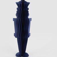 Paper Nutcracker Blue