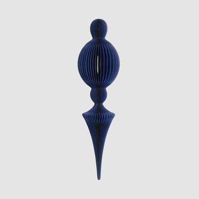 Paper Jousting Finial Decoration Blue